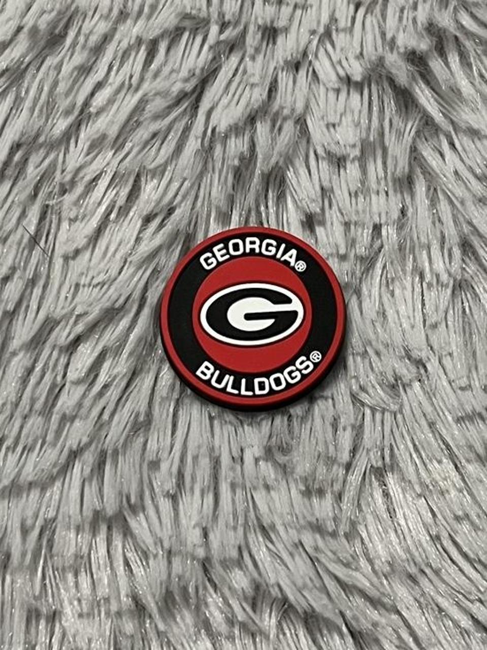 Georgia bulldog croc charm best sale