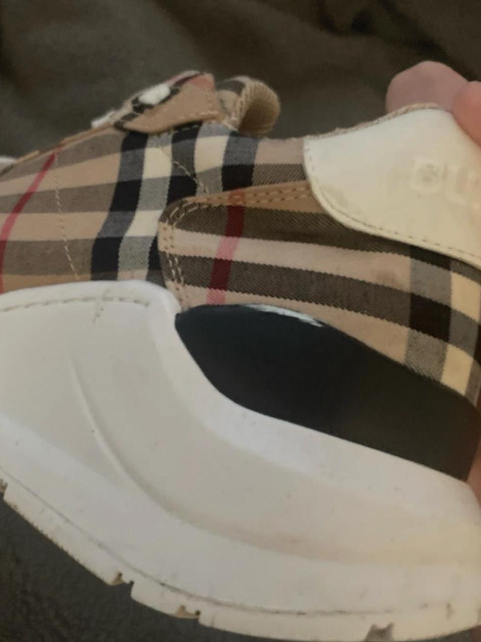 burberry trainers ladies