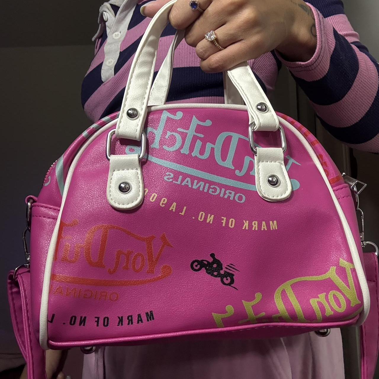 Pink von-dutch-bag - Depop