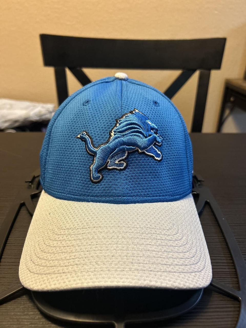 New Era Men's Caps - Blue – Detroit Lions New Era NFL Mesh Blue …