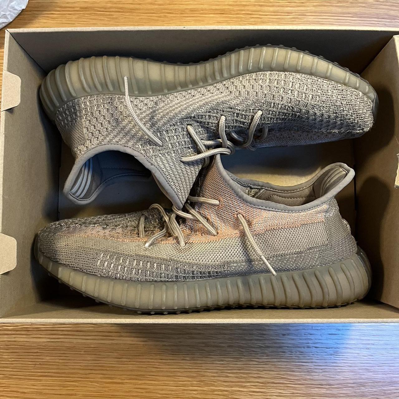 yeezy sand taupe reflective