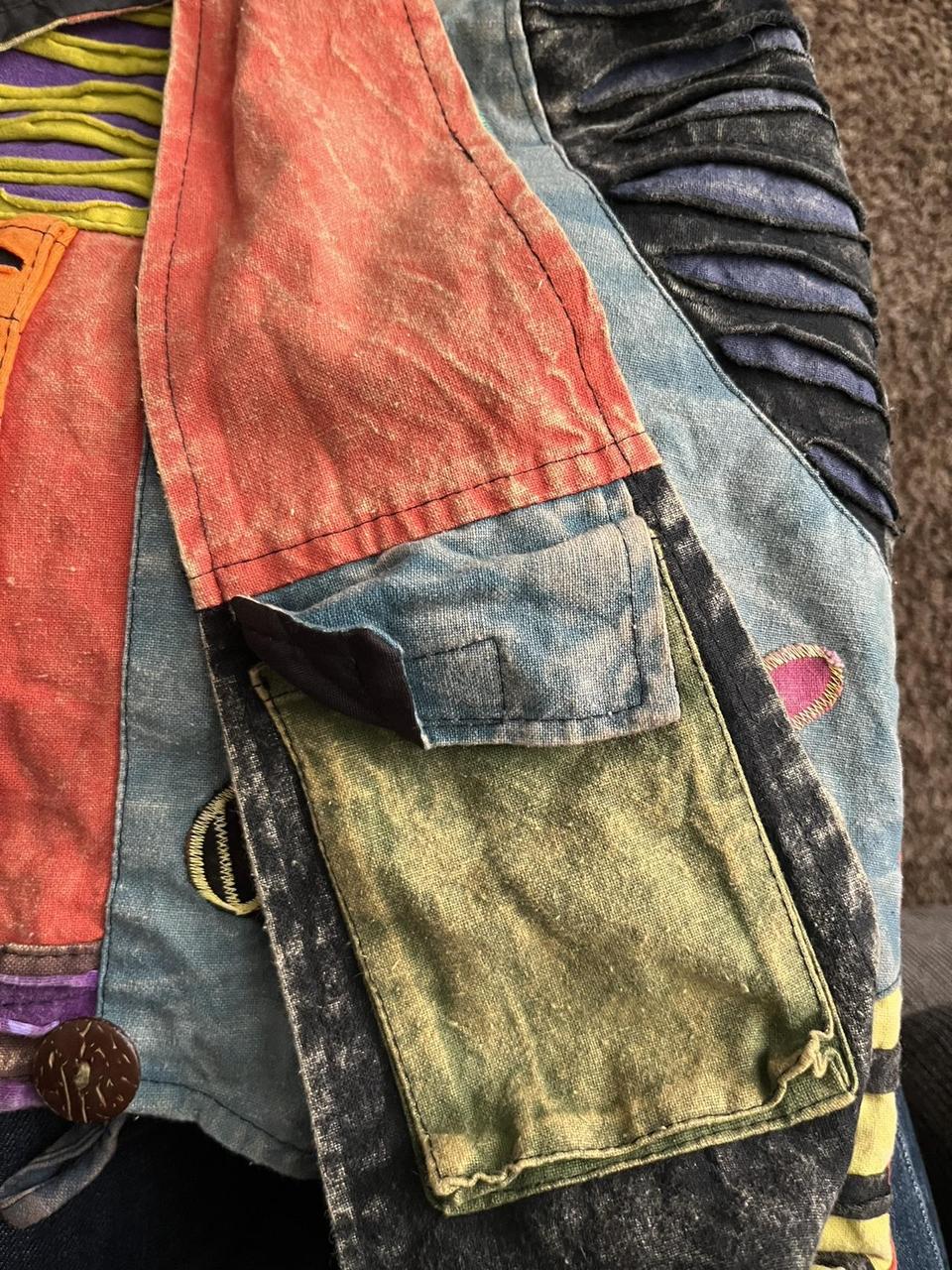 Handmade Women's Bag - Multi – Boho Patchwork Sli… - image 5