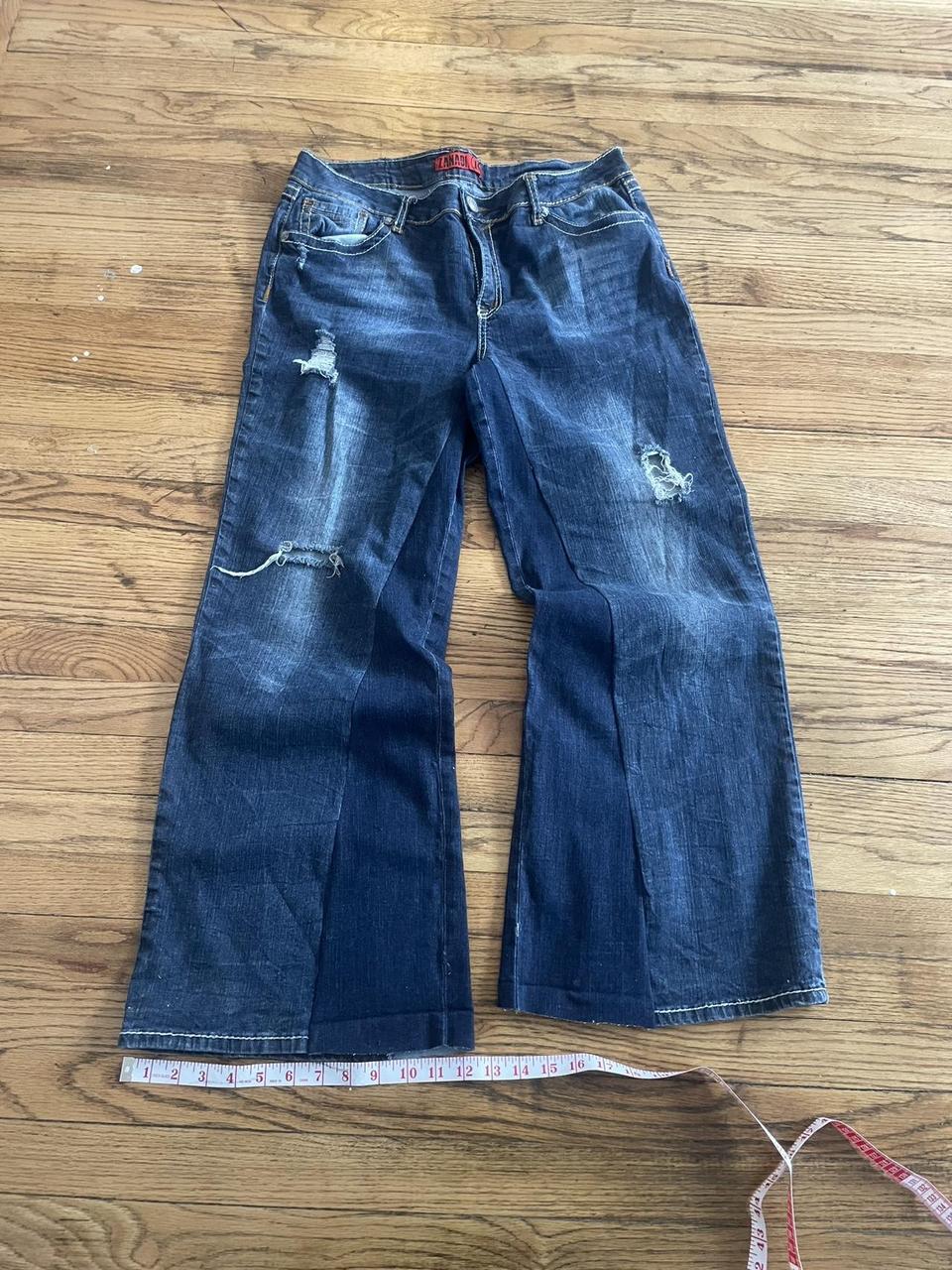 JNCO Men's Distressed Jeans - Blue/Navy - 36" – V… - image 1