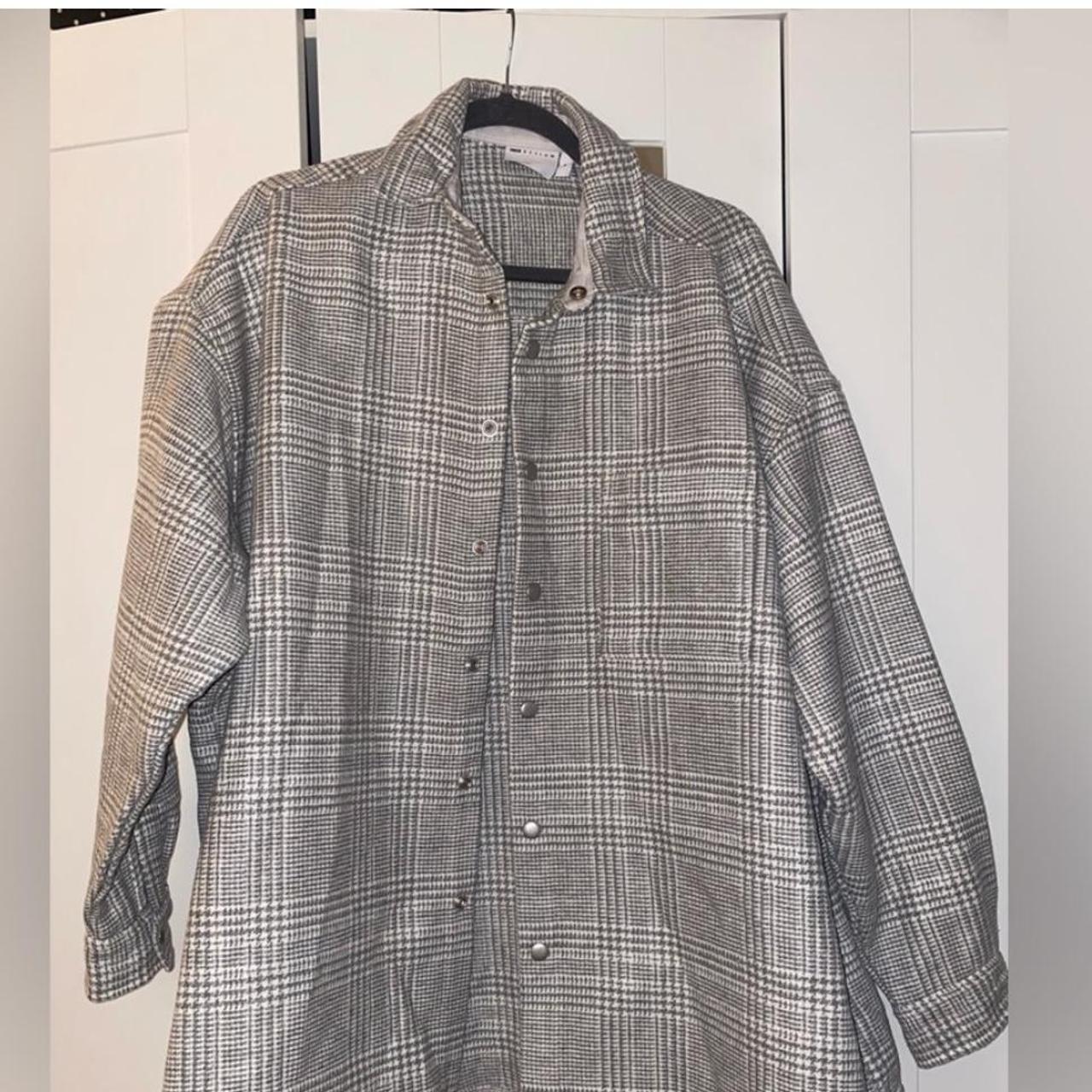 Oversized ASOS Design plaid shirt #plaidshirt Depop
