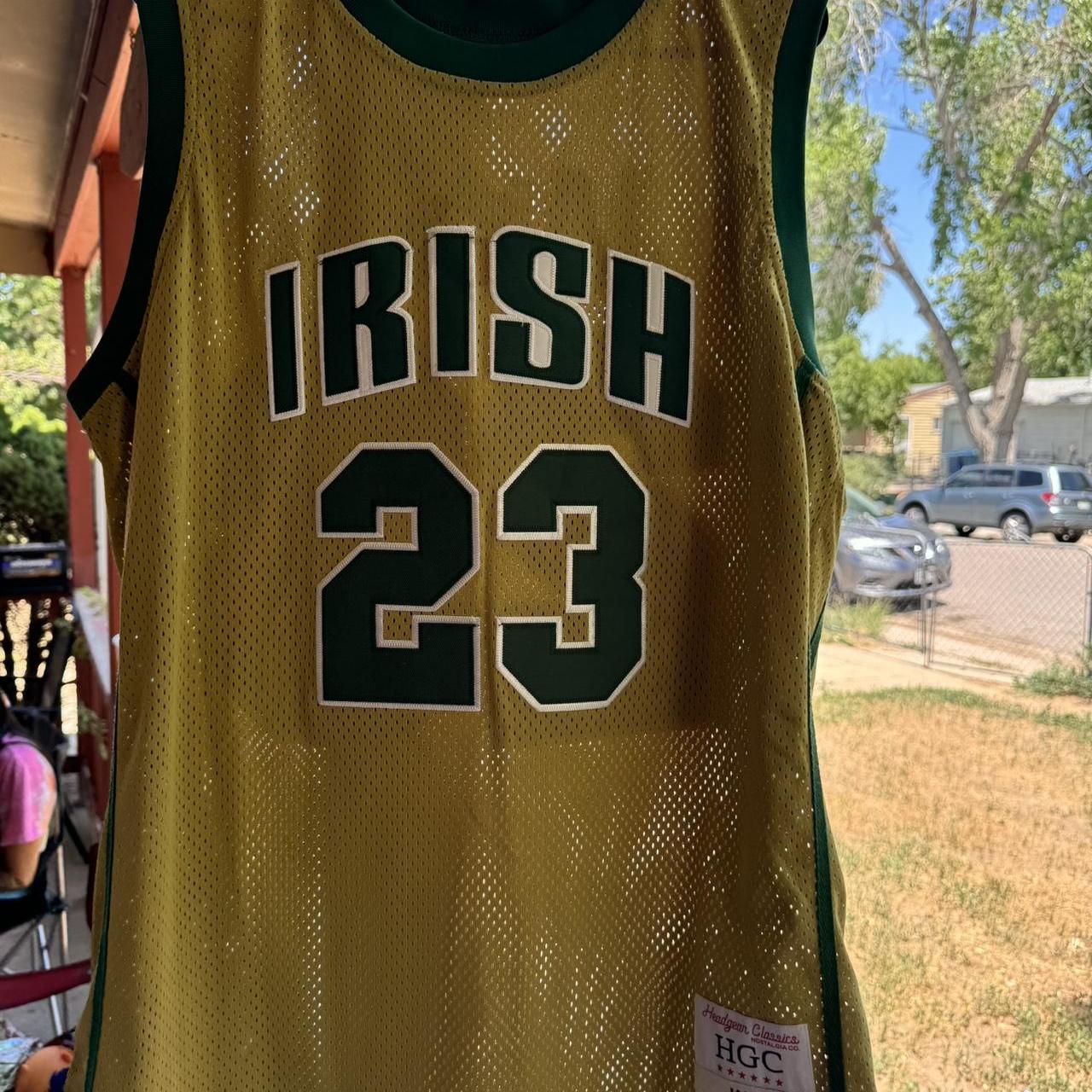 Lebron James Irish Jersey MENS XL