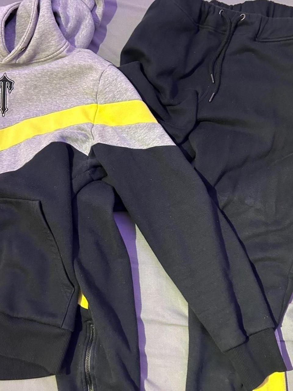 Trapstar v stripe tracksuit size S Depop