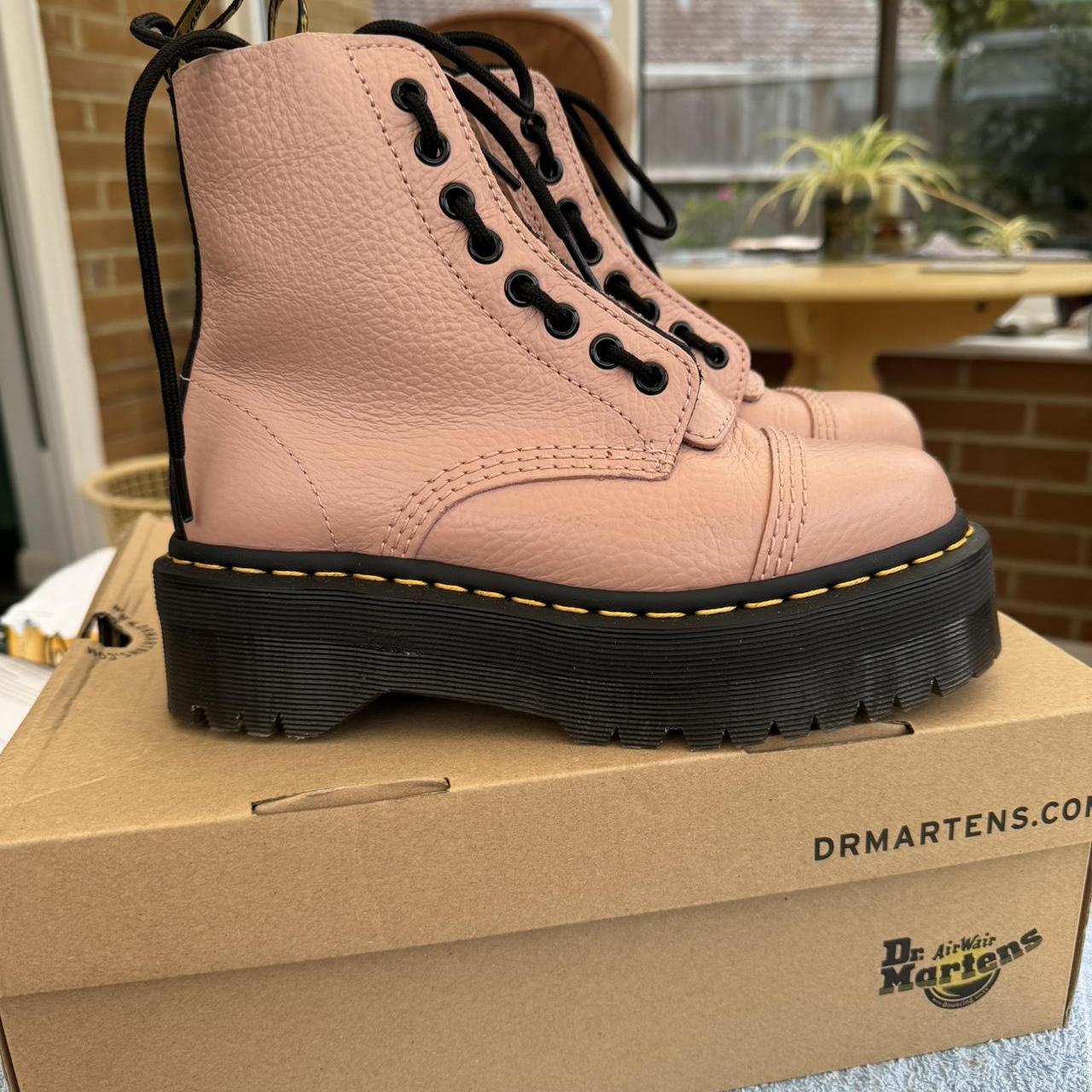 Pink Dr Martens Platform Shoes Dr Martens Sinclair Platform Boots