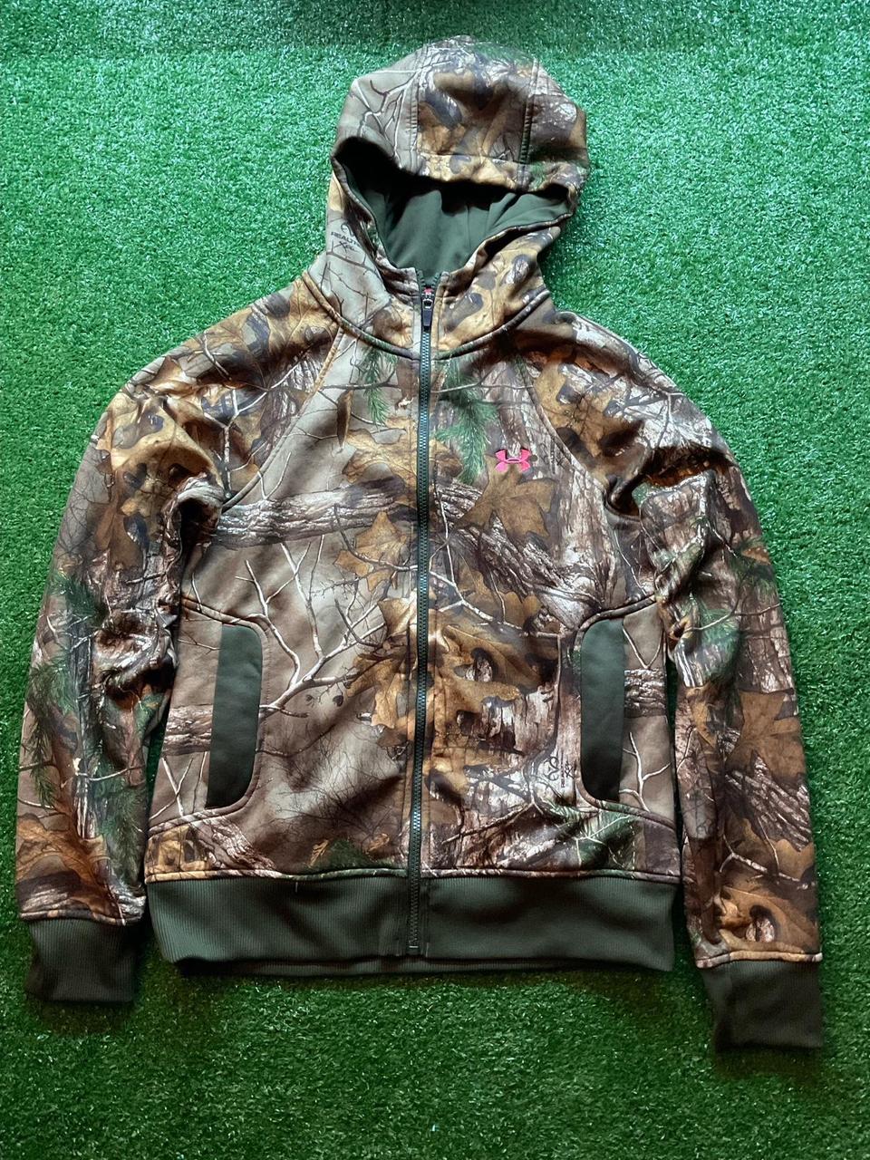 Under Armour Women's Hoodie - Multi/Brown - S – Under Armour X Real Tree Pink/Camo Hoodie