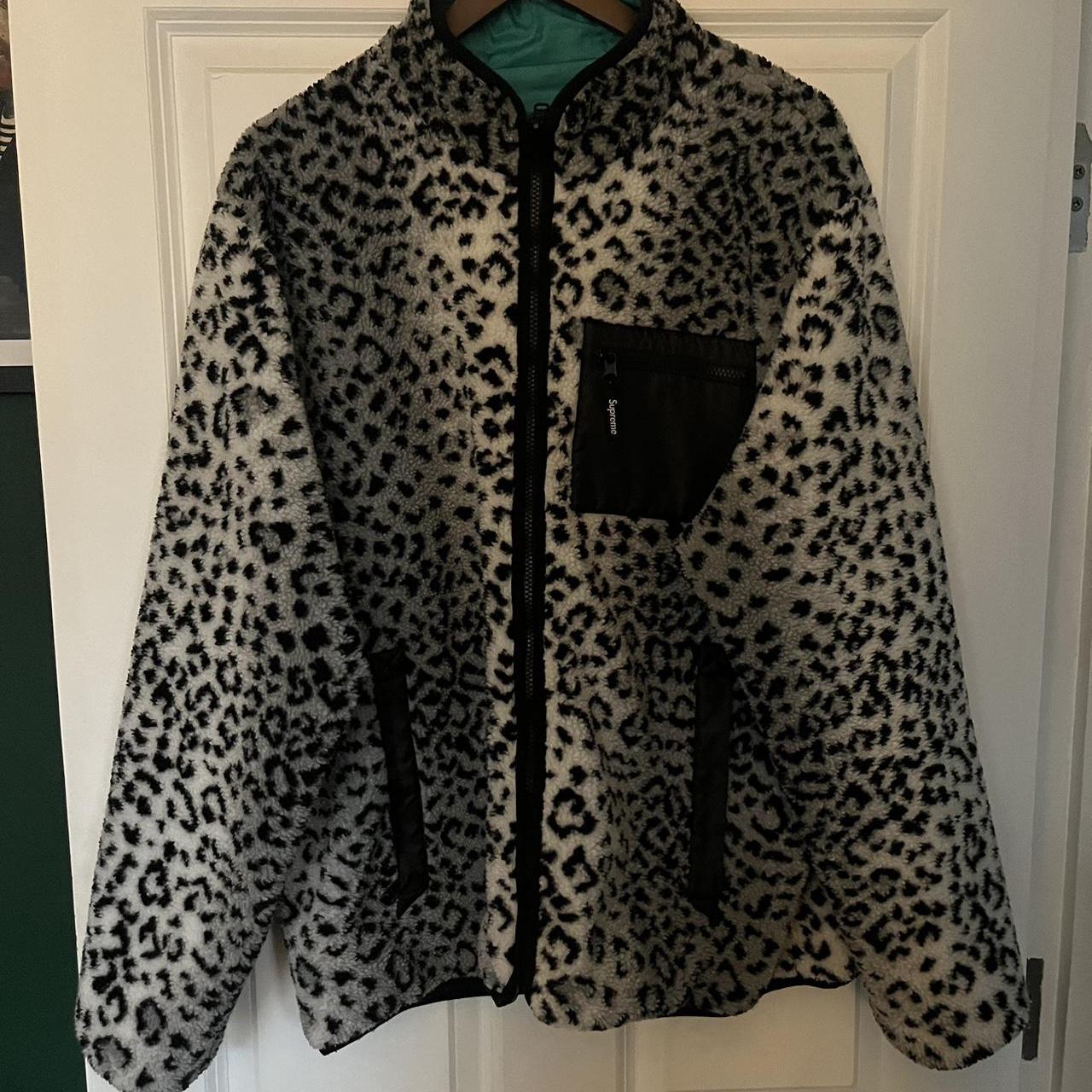 Supreme shop leopard fleece