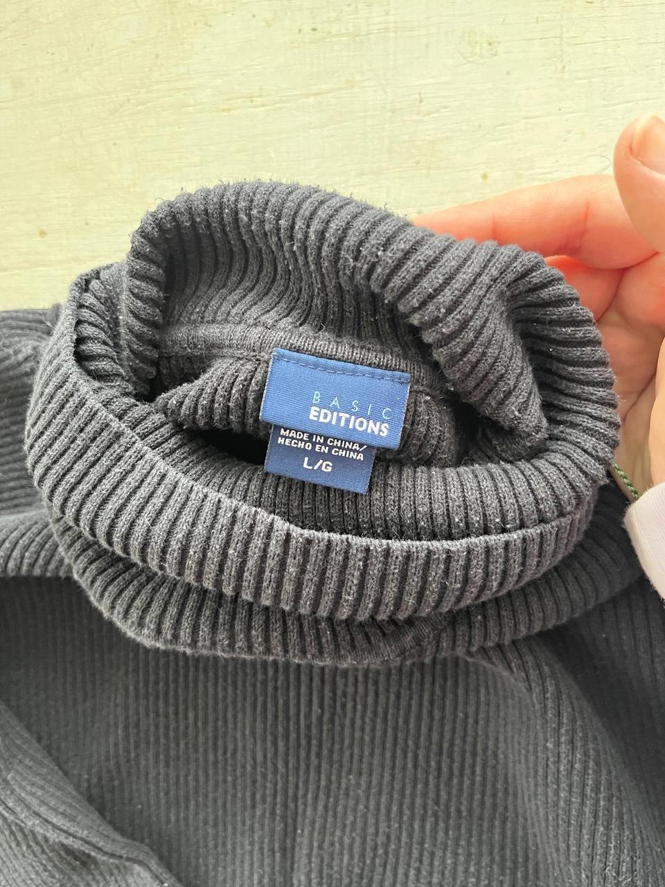 Basic Editions Women's Sweater - Black - L – Basi… - image 4