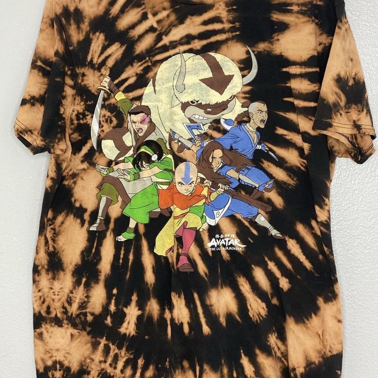 tie dye avatar shirt