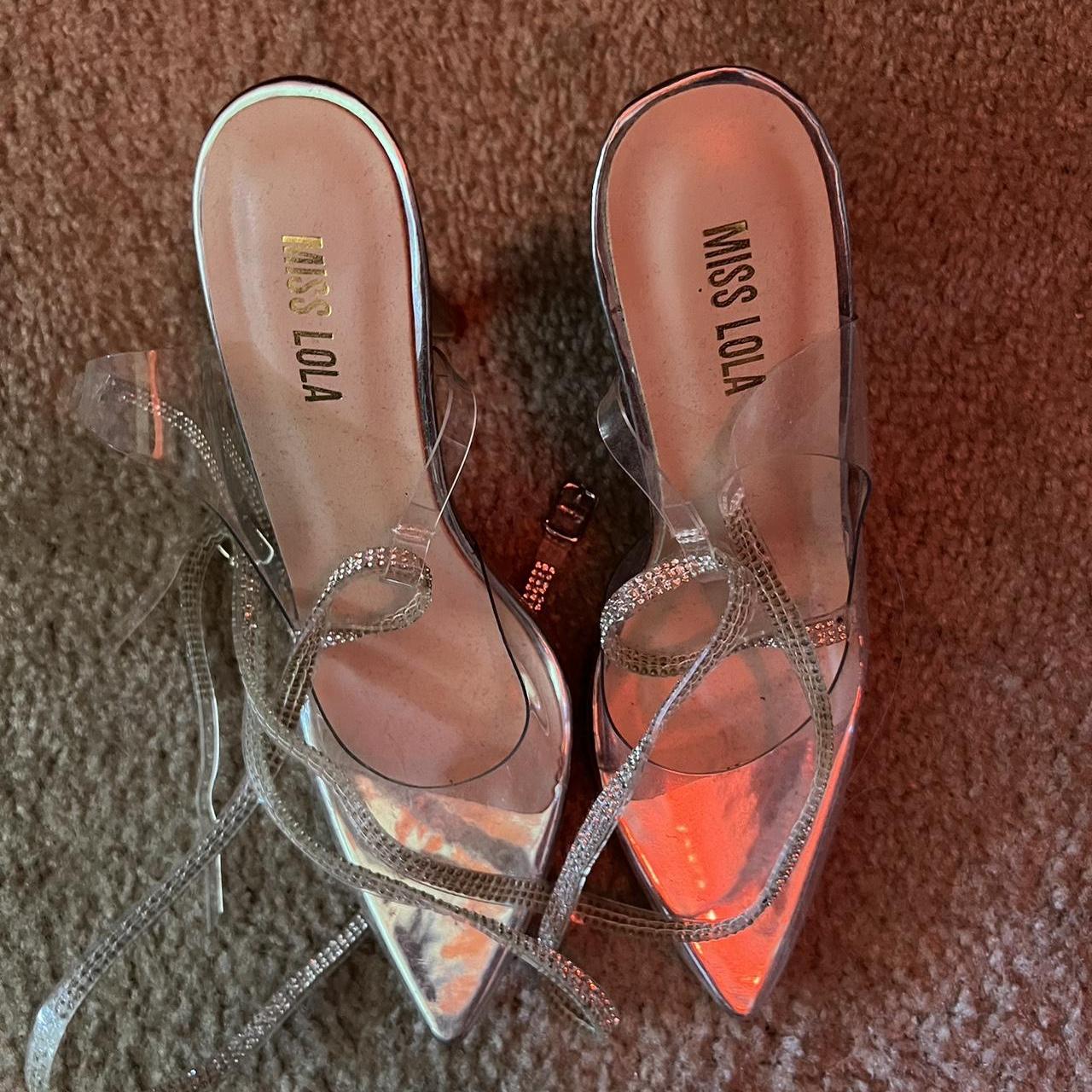 Miss Lola heels, only worn few times - Depop