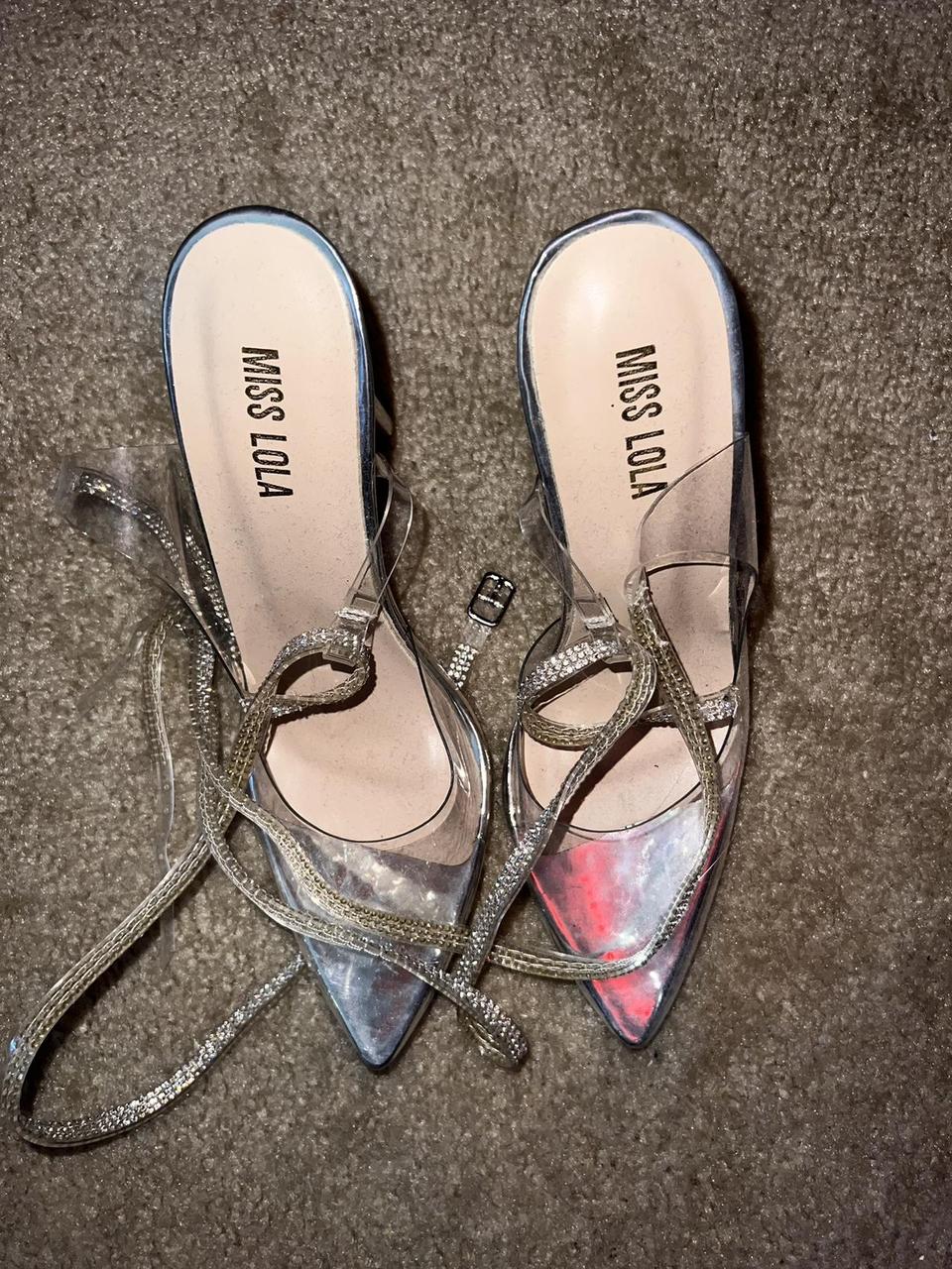 Miss Lola heels, only worn few times - Depop