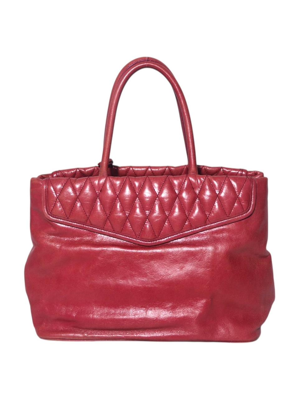 Miu Miu Women's Bag - Red – Miu Miu- Red Leather … - image 2