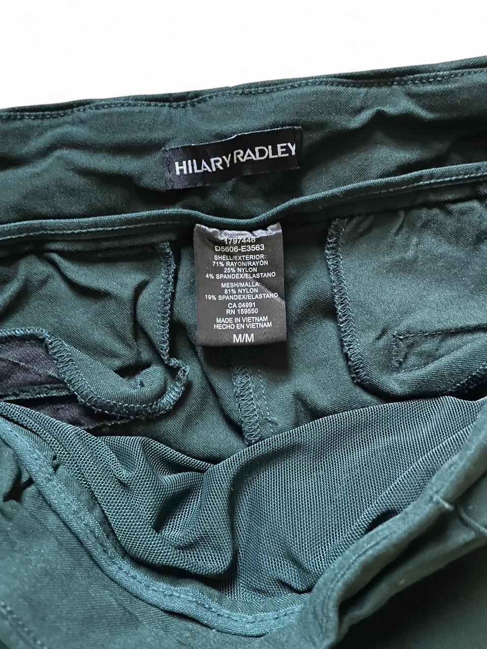 Radley Women's Pants - Green/Black - M – END OF Y… - image 2