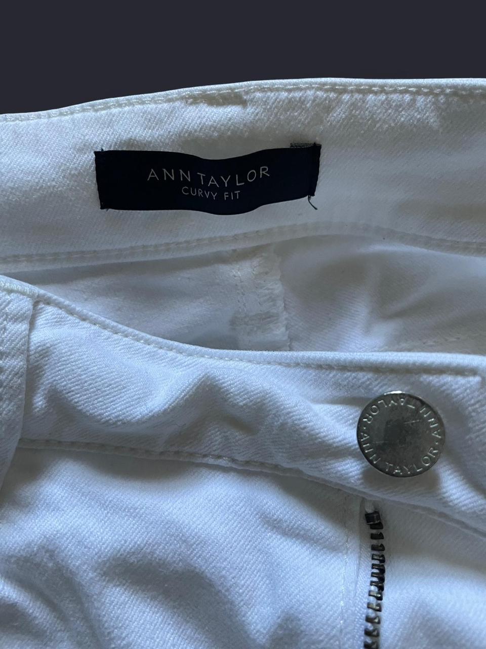 Ann Taylor Women's Jeans - White - 8 – END OF YEA… - image 2