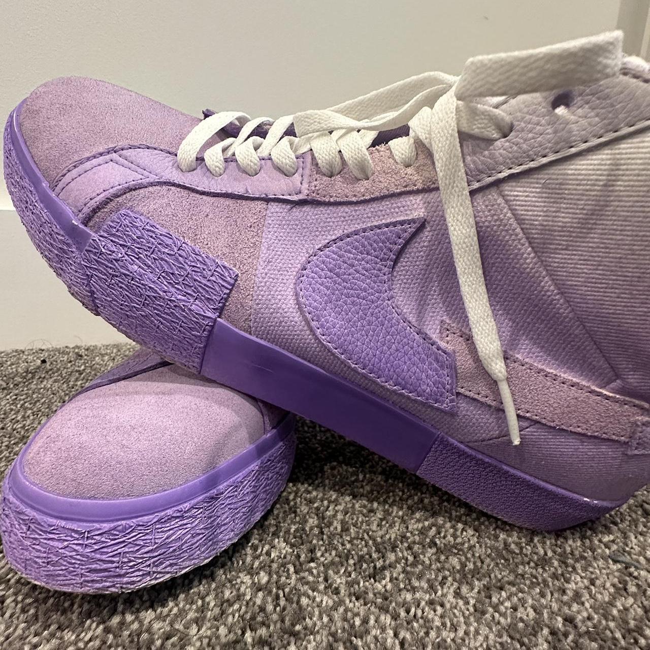 nike blazer mid mens purple