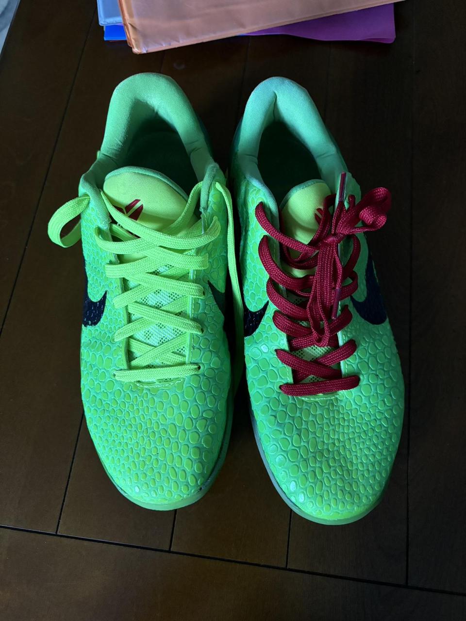 kobe green grinch shoes