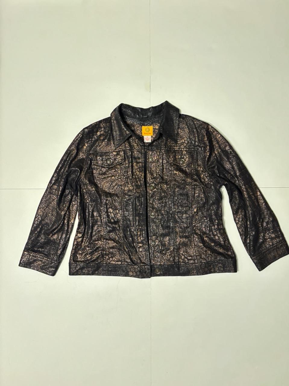 Ruby Rd. Women's Shacket Jacket - Black/Multi - 1… - image 1