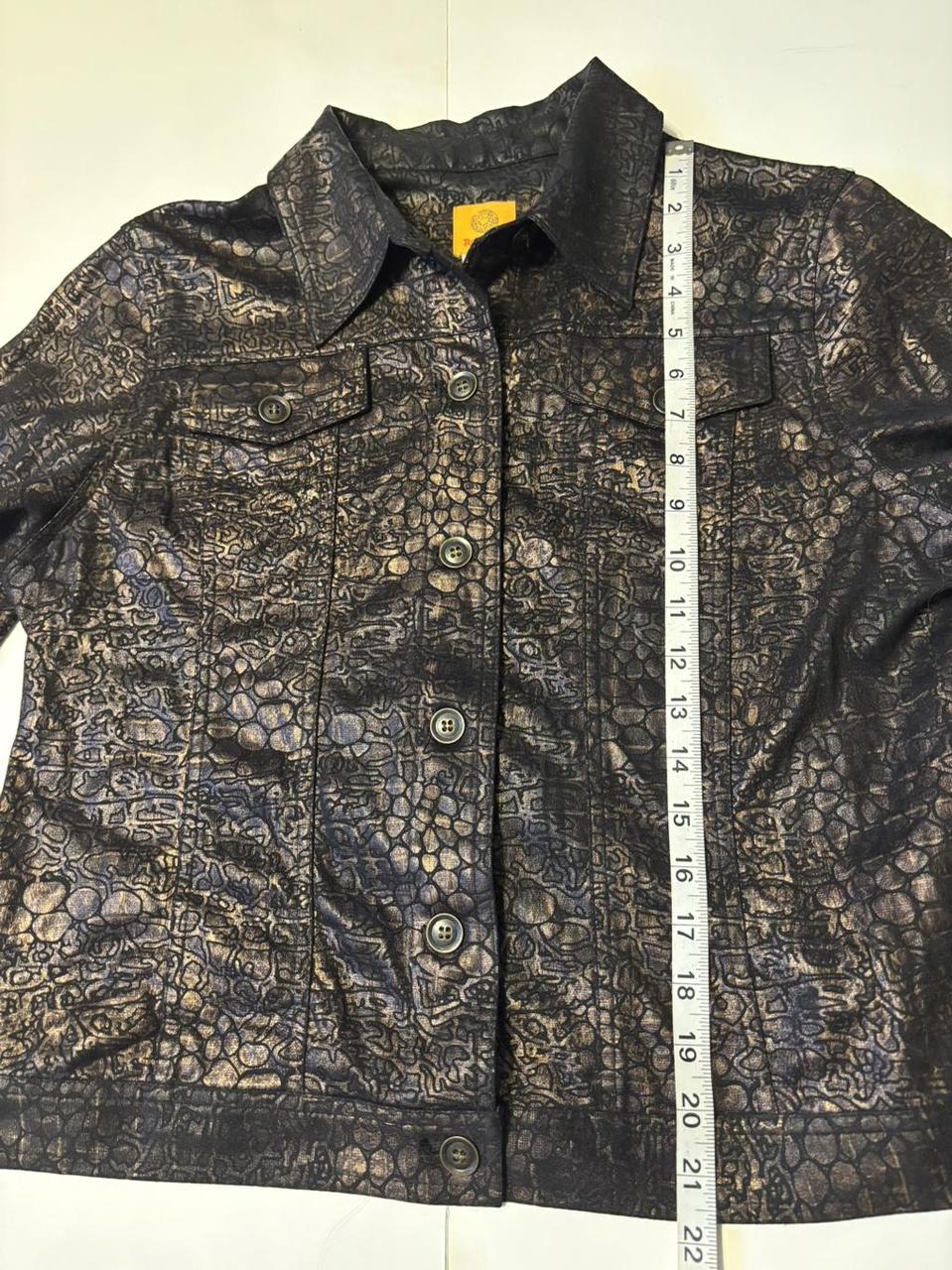 Ruby Rd. Women's Shacket Jacket - Black/Multi - 1… - image 6