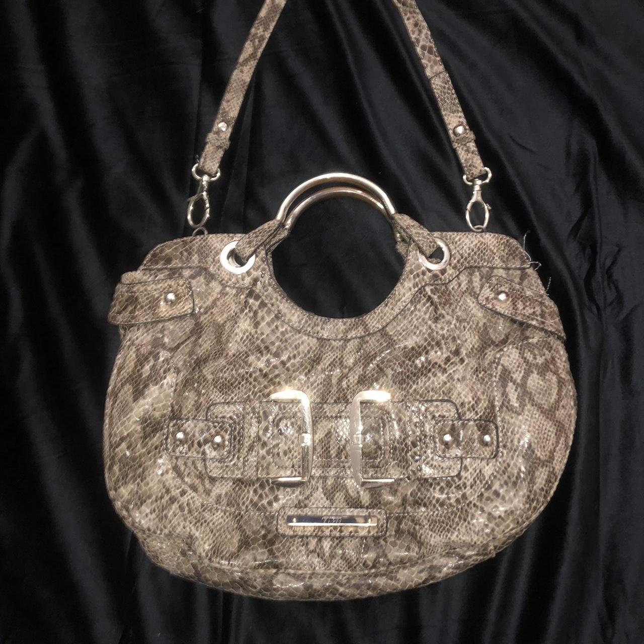 Guess vintage over sized shoulder bag snake