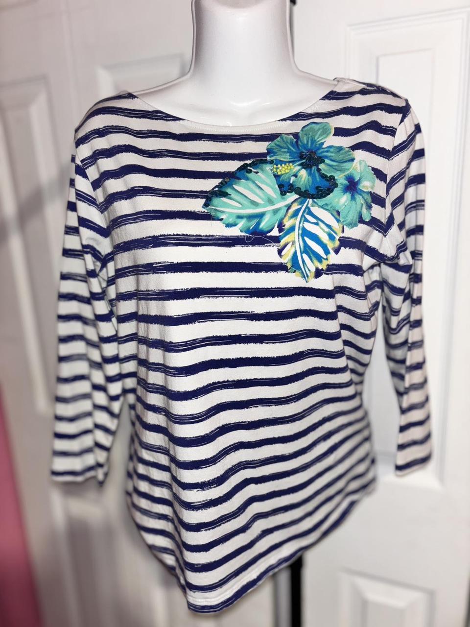 Ruby Rd. Women's Top - Multi/White - S – ruby rd … - image 1