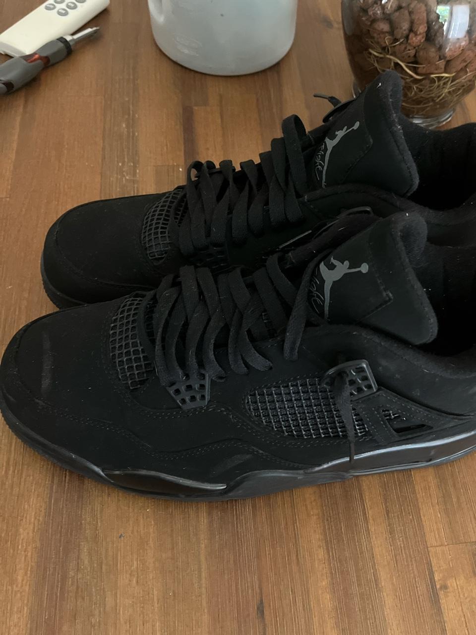 Black cat 4s reps Negotiable ttm Depop