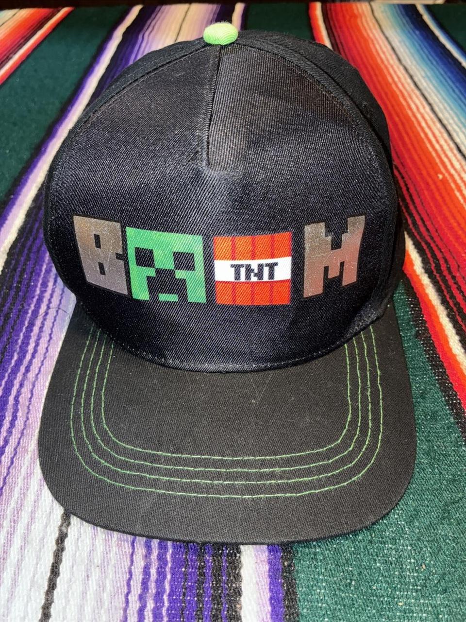 Minecraft Men's Caps - Black/Multi – Minecraft sn… - image 1