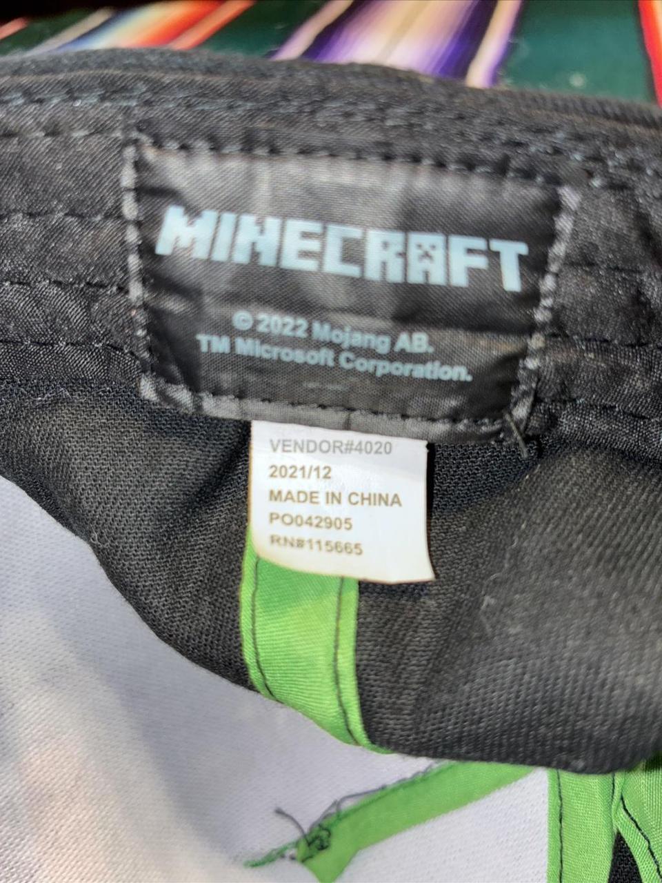 Minecraft Men's Caps - Black/Multi – Minecraft sn… - image 6