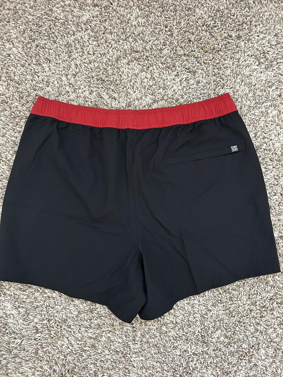 Men's Shorts - Black/Red - XXL – Zero Foxtrot 5” … - image 4