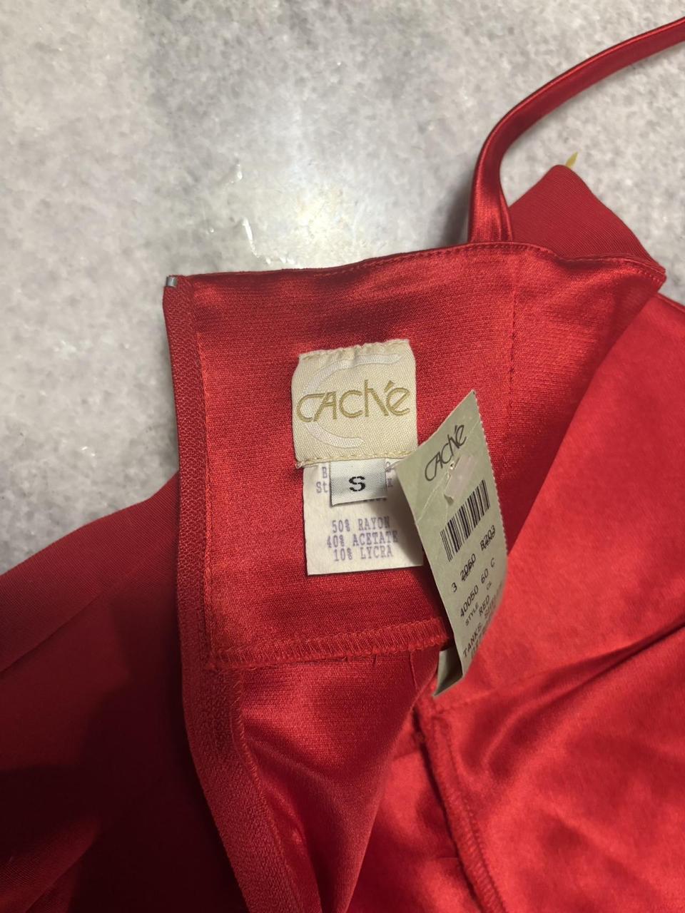 Cache Women's Tank top - Red - S – NWT Cache Red … - image 4