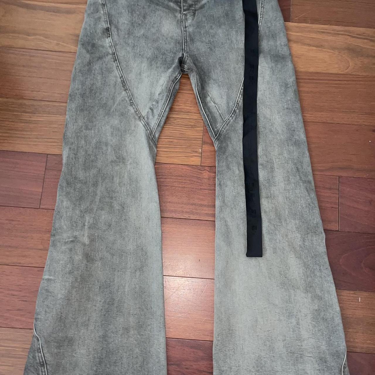 Rick Owen DRKSHDW Bolan Bootcut jeans! Size 34... - Depop