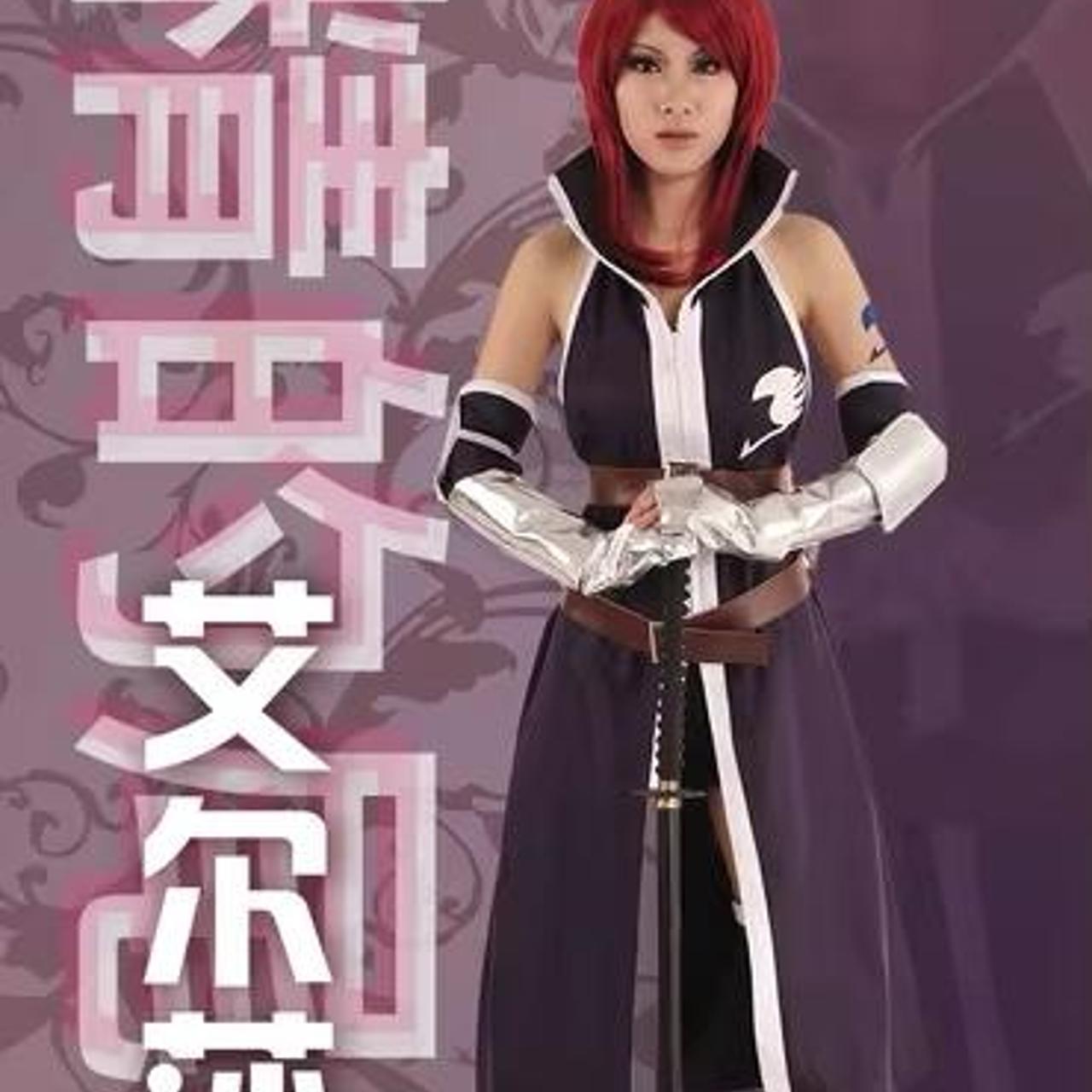 Fairy Tail Erza Scarlet cosplay costume from..., image size:1280x1280