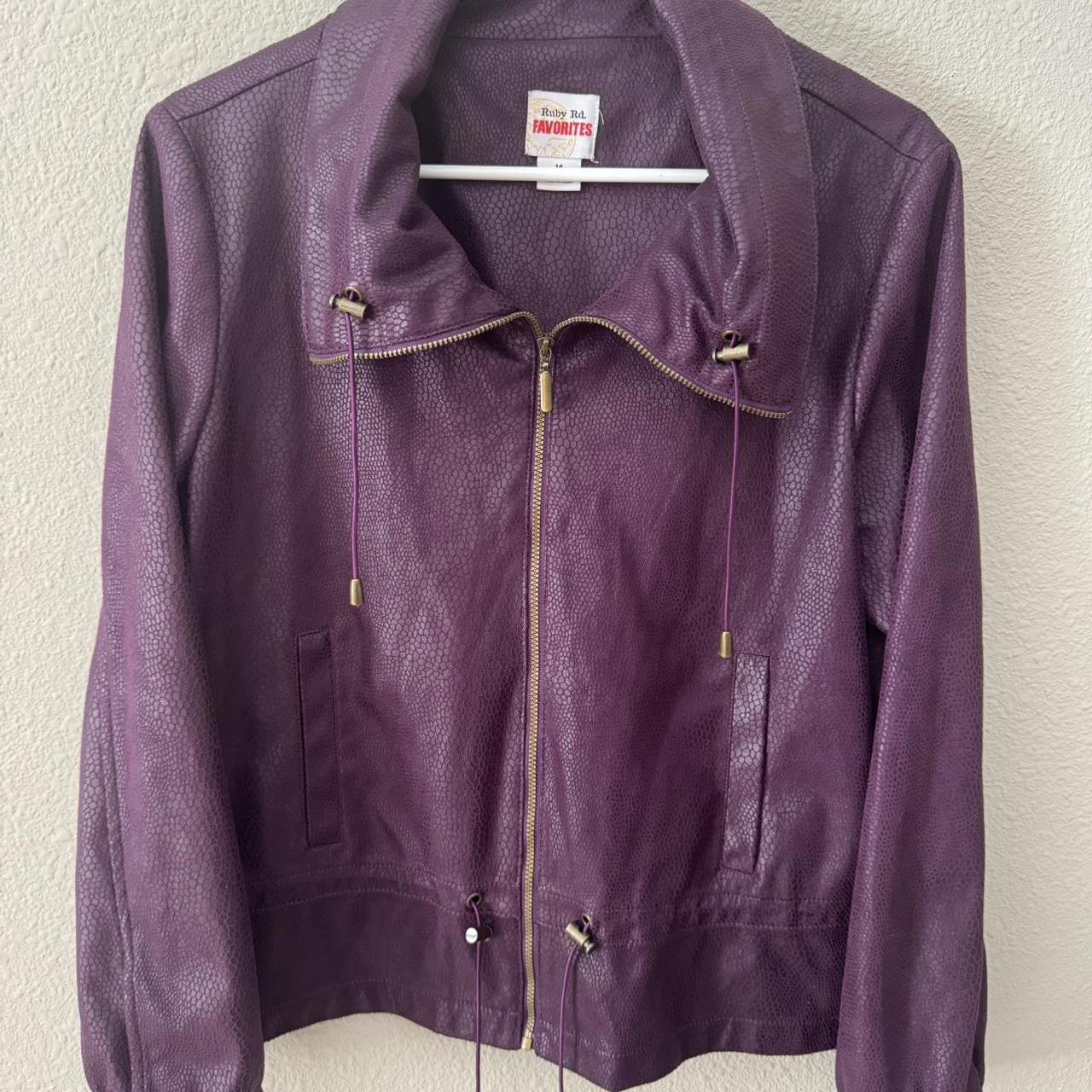 Ruby Rd. Women's Jacket - Purple - 14 – Ruby Rd. … - image 1