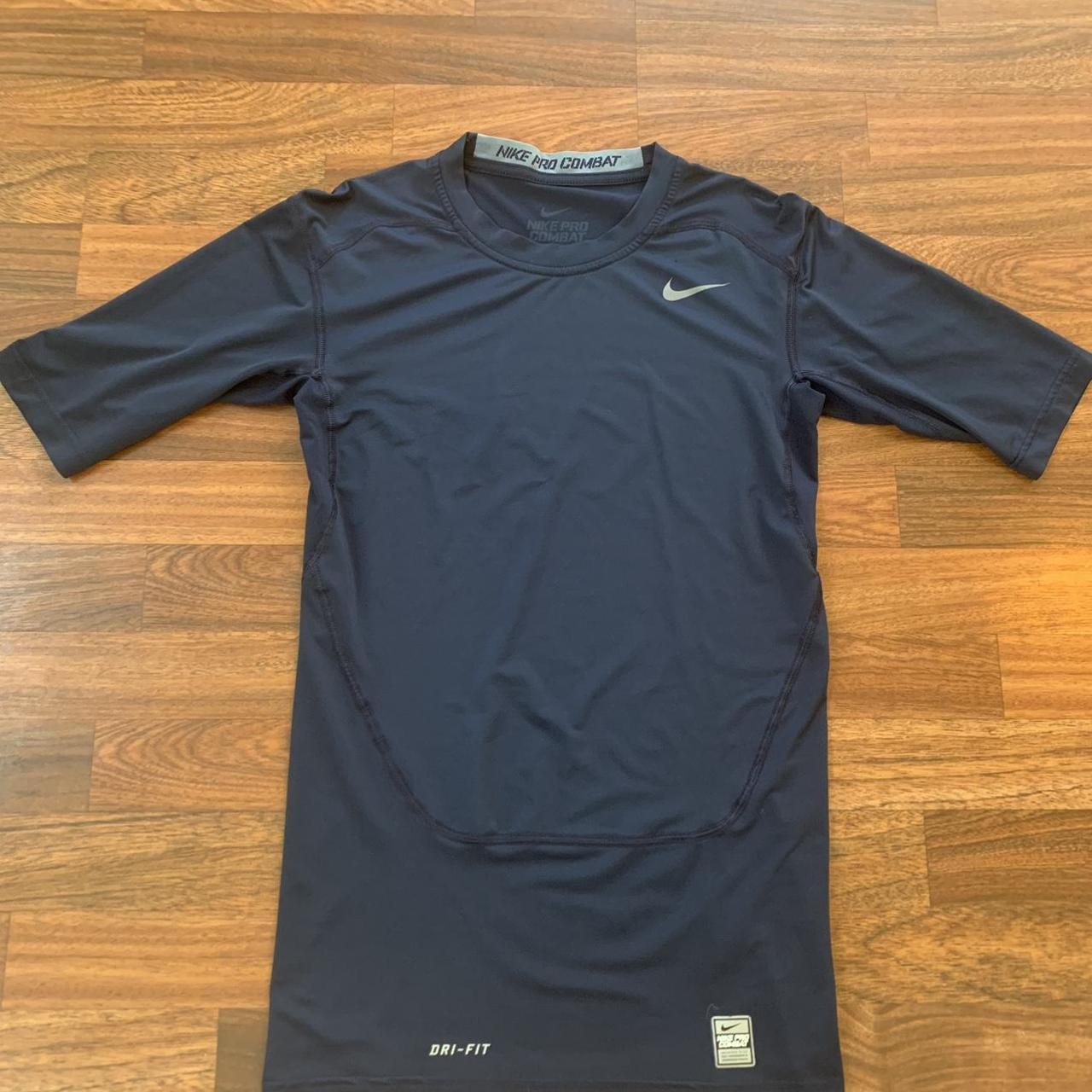 NIKE Pro-Combat Compression Shirt SS Men’s Medium... | Depop