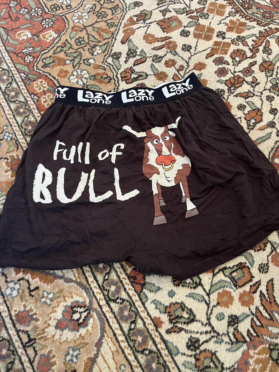 2000s Lazy One One black boxers - super comfy... - Depop