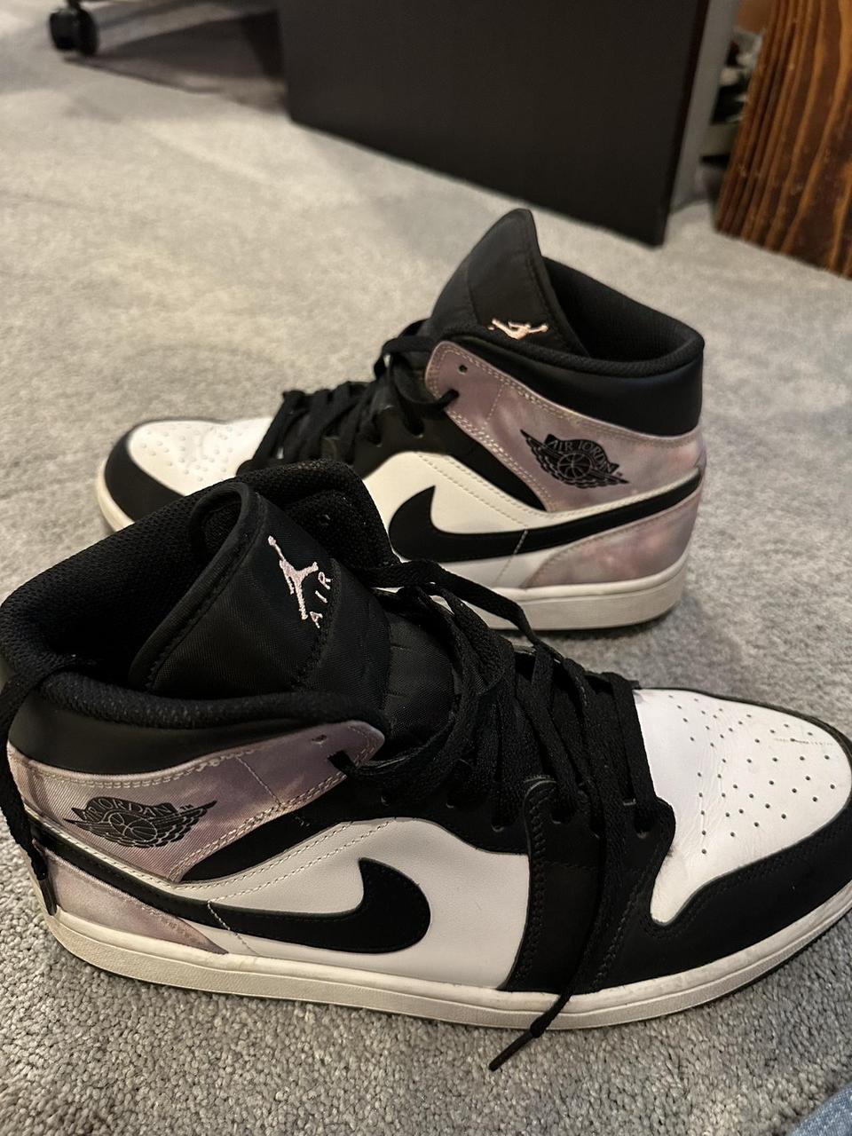 mens purple and white jordans