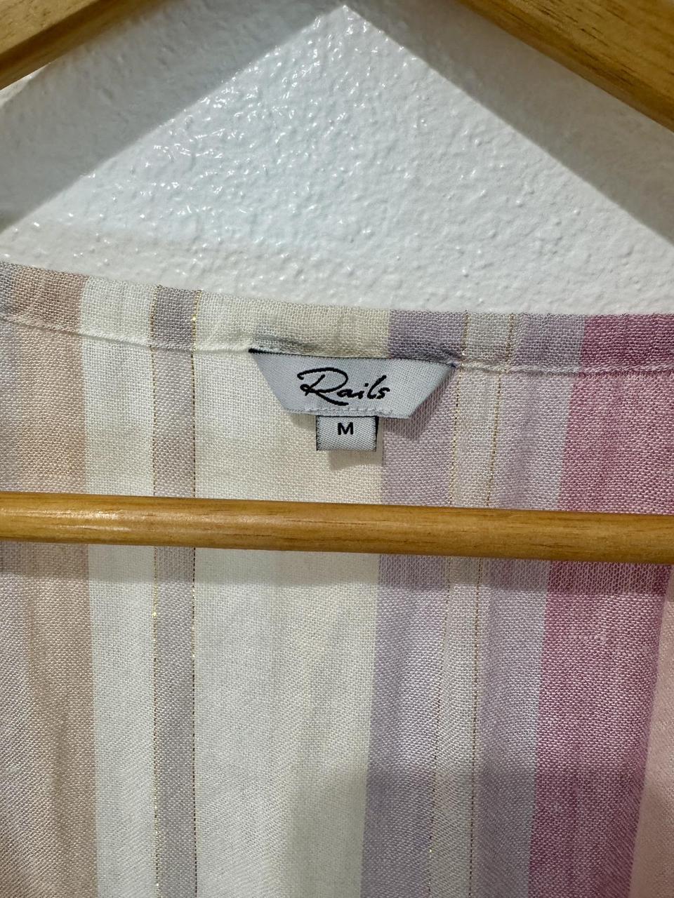 Rails Women's Blouse - Multi/Cream - M – RAILS Pe… - image 4