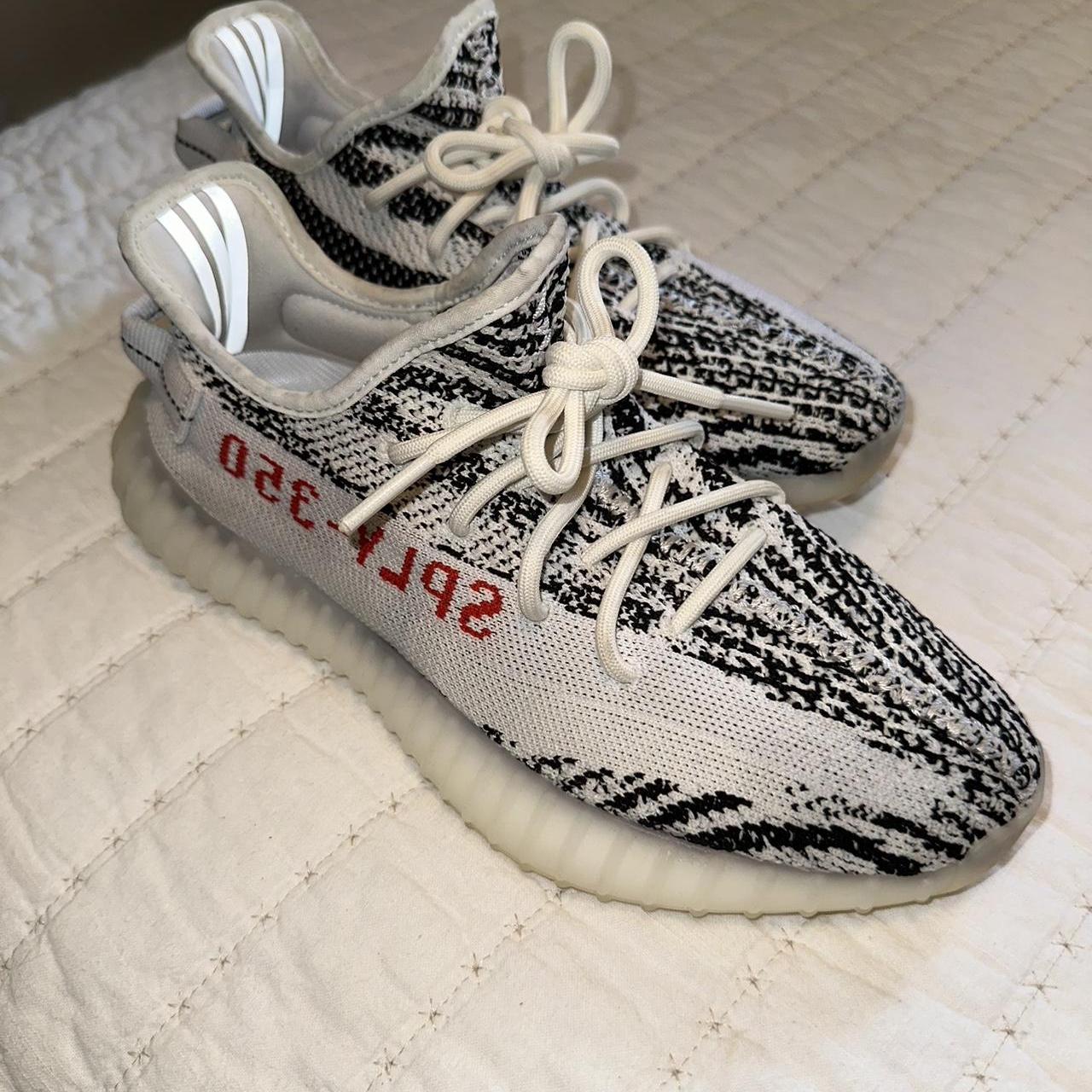 yeezy zebra size 7
