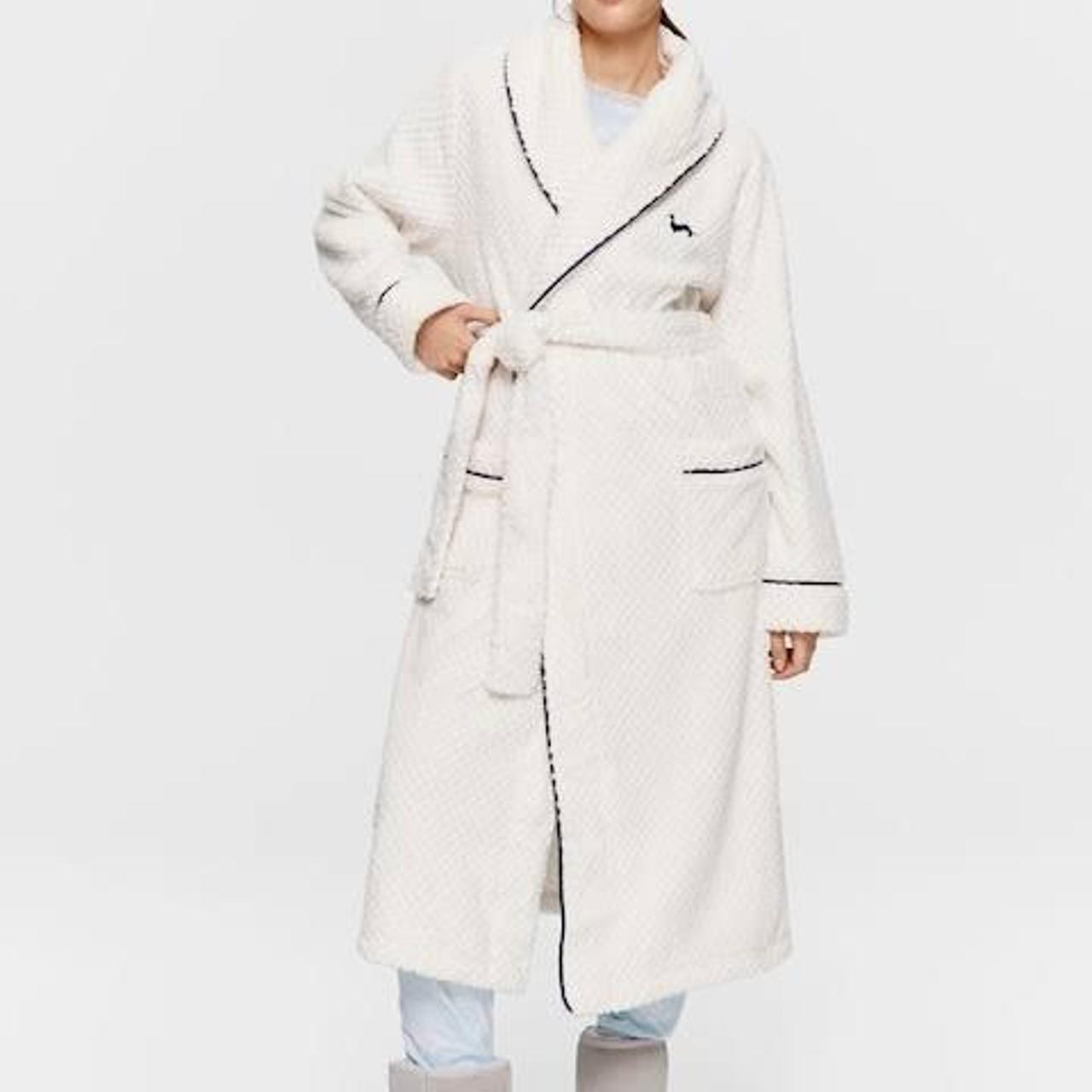 Peter Alexander Womens Jacquard Gown Peter Alexander Grey Jacquard