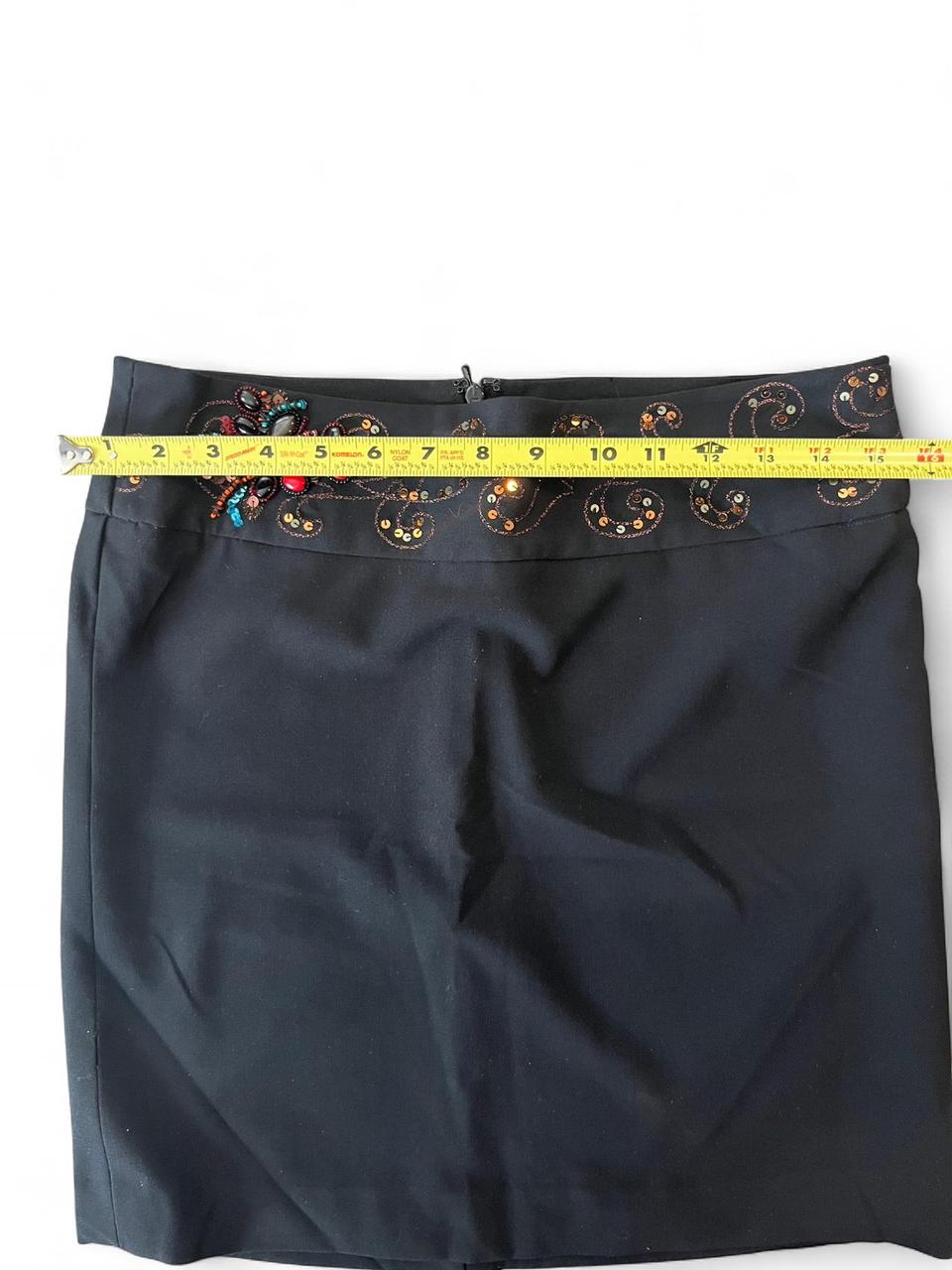 Cache Women's Dress - Black/Multi - 6 – Cache Y2K… - image 4