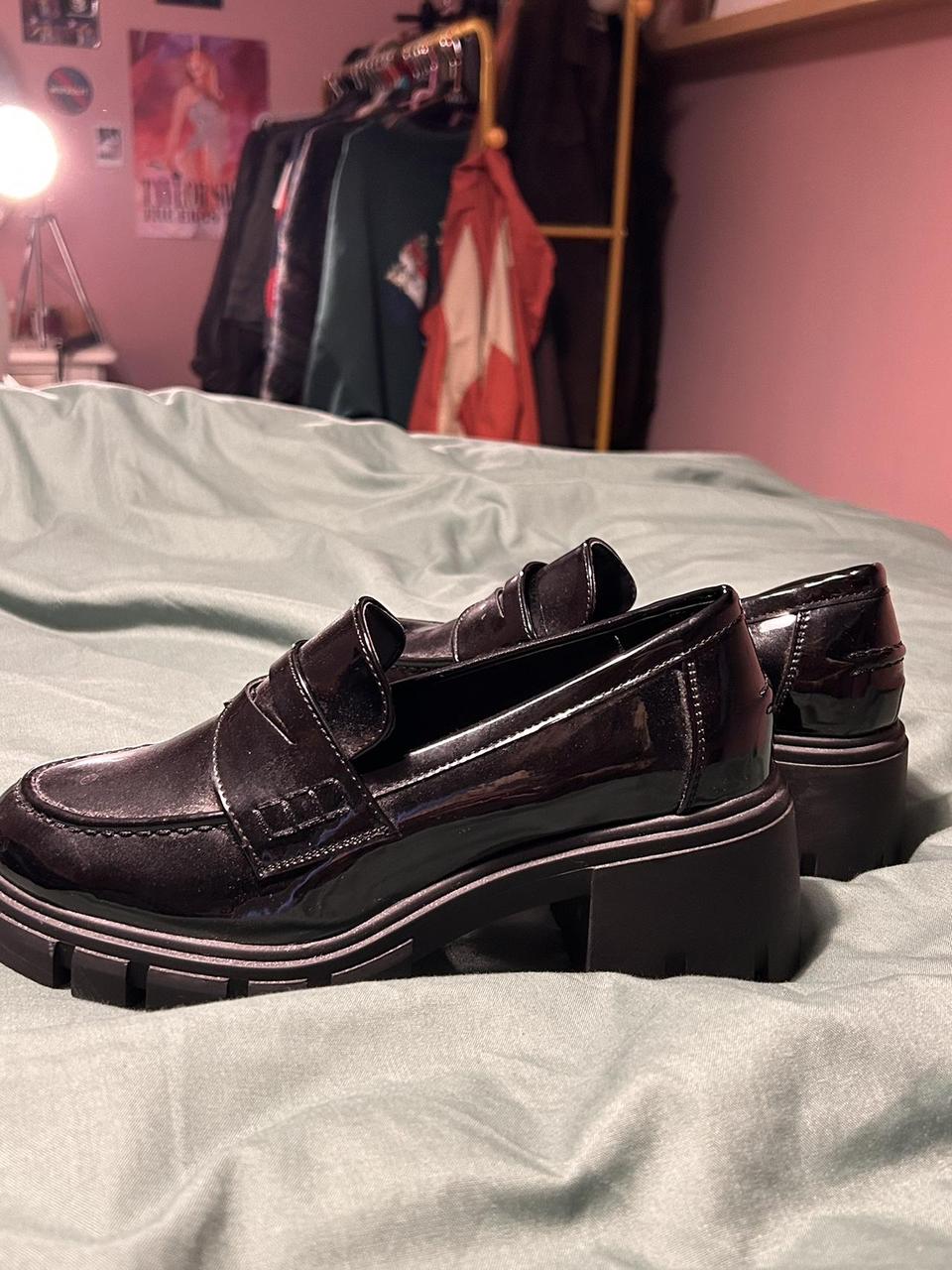 ruth leather platform loafers