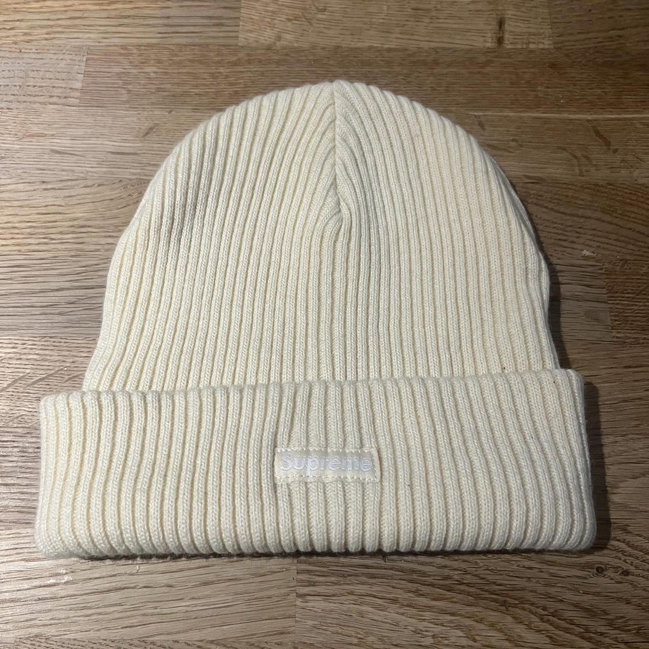 Supreme beanie beige #supreme #beanie #hat Worn a... - Depop