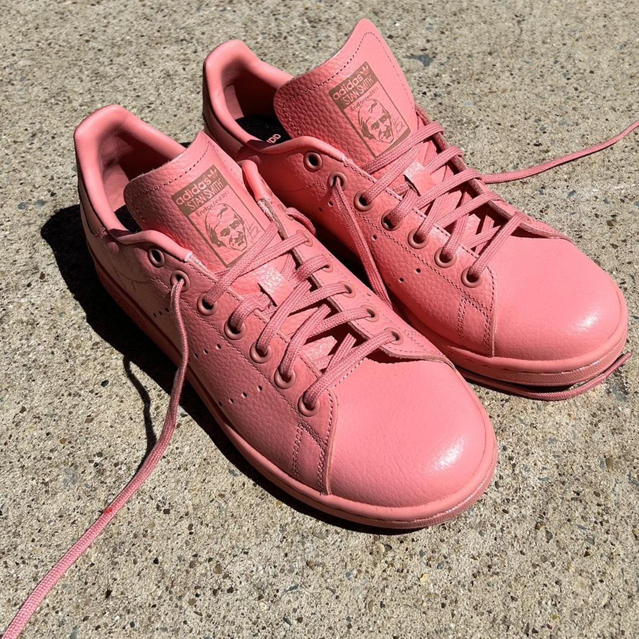 Smith Shoes Adidas Stan Smith Dark Pink Monochrome Hot Pink Stan