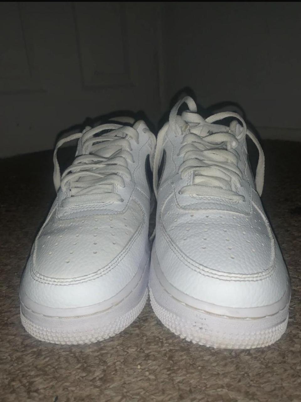 junior air force 1 black tick