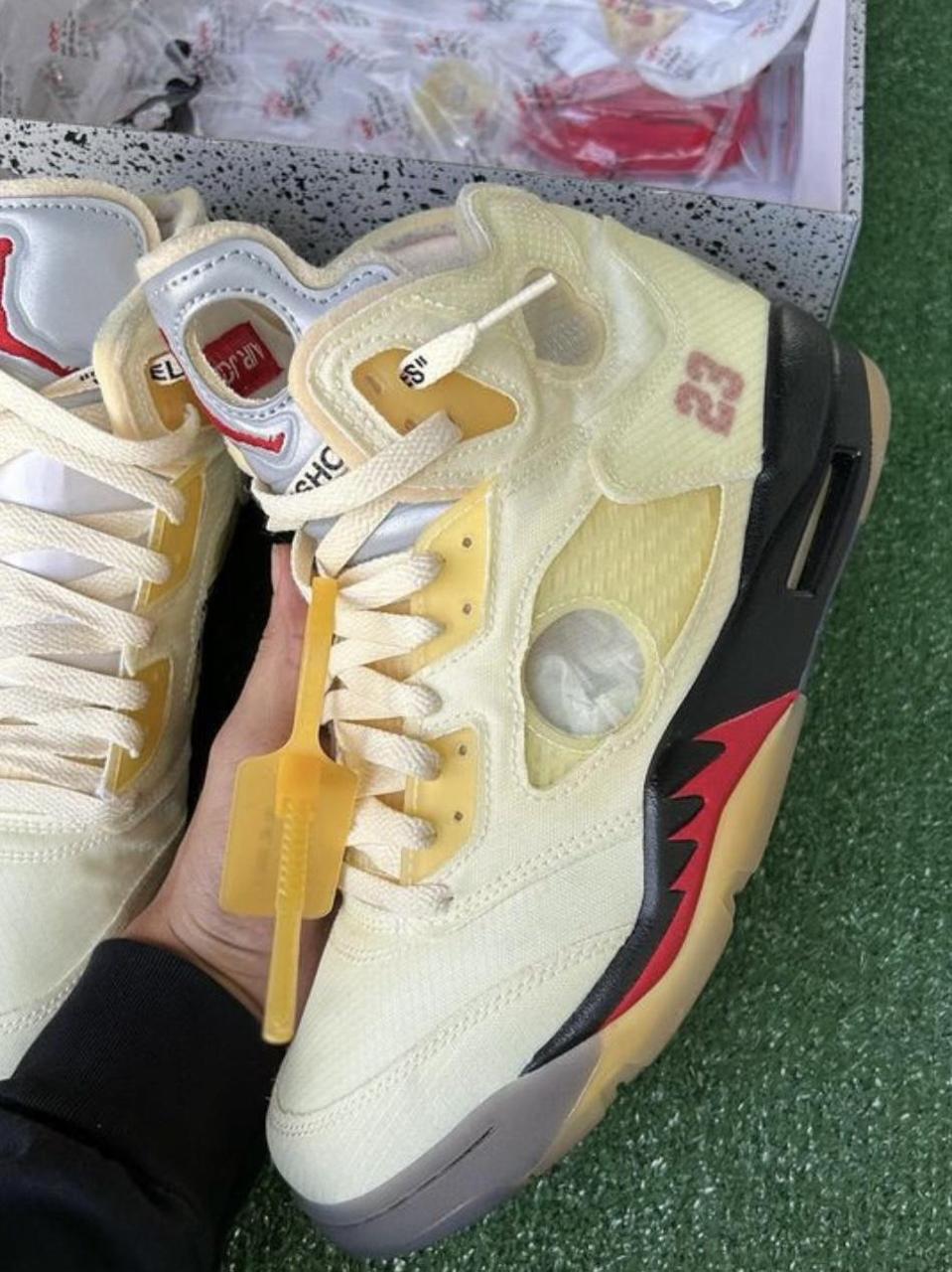 where to buy jordan 5 off white sail