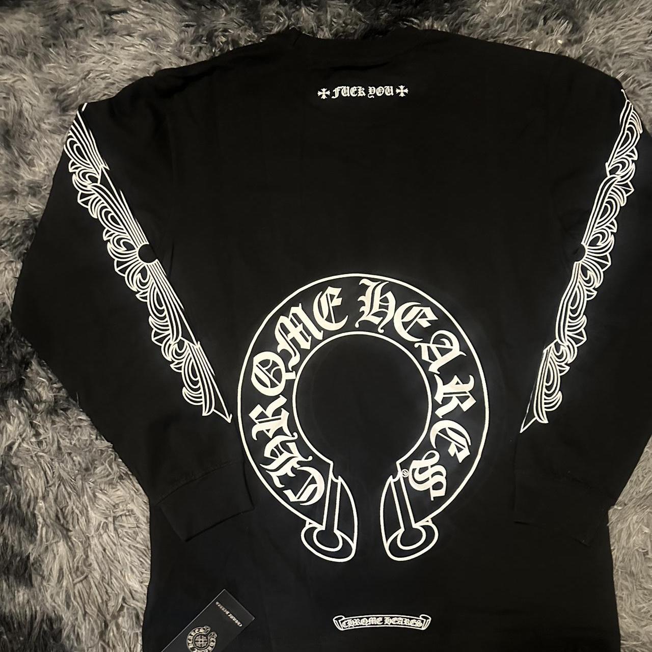 Chrome hearts T shirt Longsleeve Brand new never... - Depop