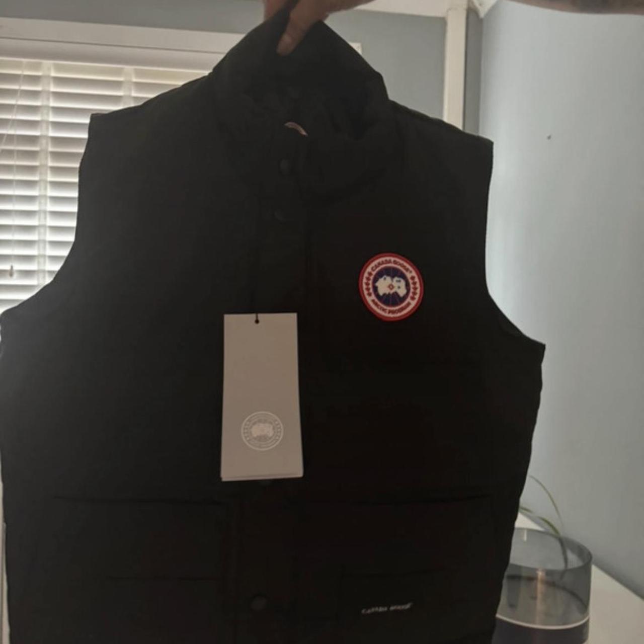 Canada goose gilet Wore once, too small Brand new... - Depop