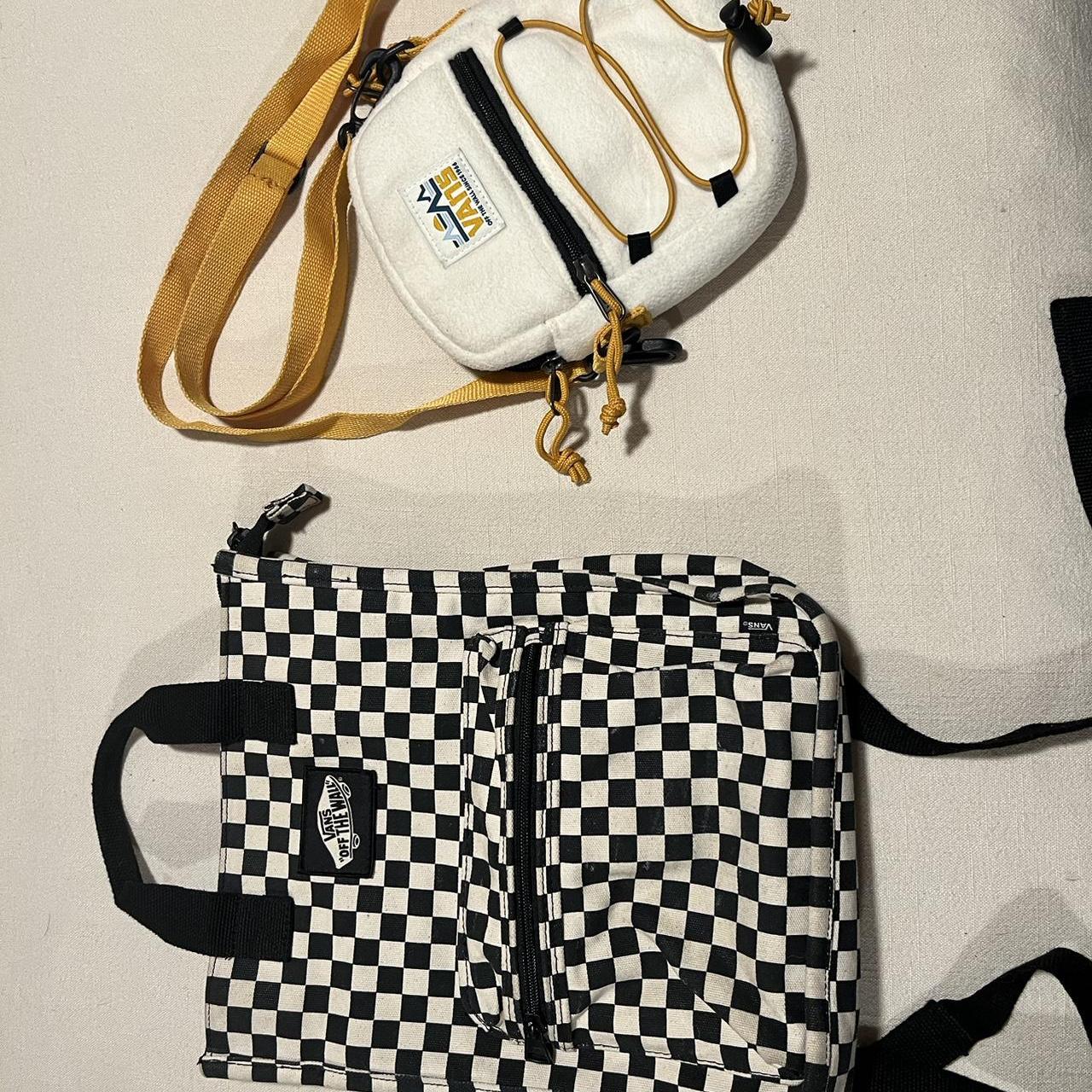 2 vans bags. one backpack style the other cross... - Depop