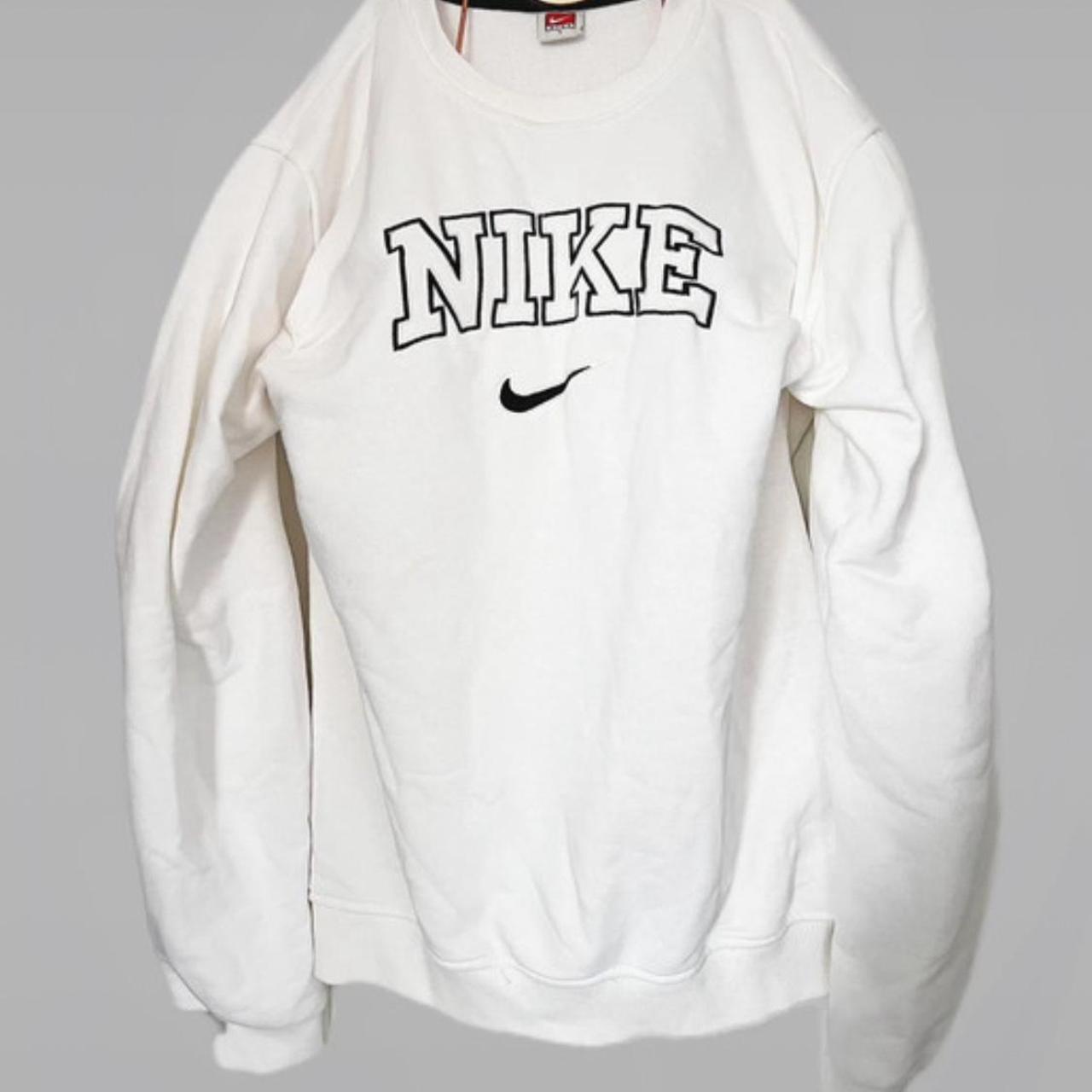 nike white jumper womens